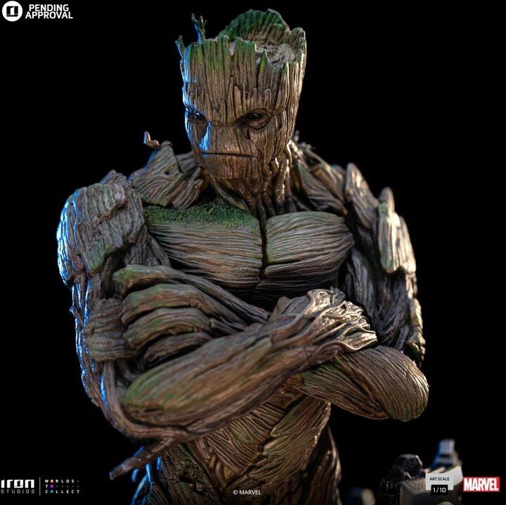 Figurka Iron Studios Marvel: Guardians of the Galaxy 3 - Groot, Art Scale 1/10_1320261703