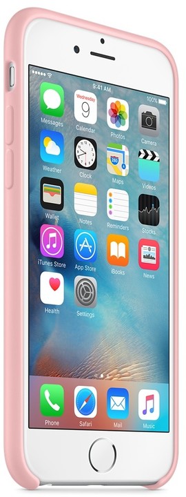 Apple iPhone 6s Silicone Case, růžová_1081886180