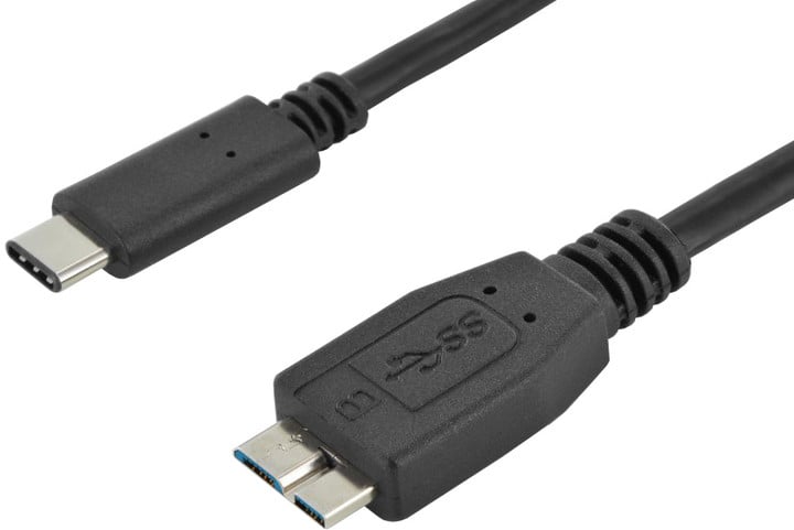 PremiumCord Kabel USB 3.1 konektor C/male - USB 3.0 konektor Micro-B/male, 1m_725206292