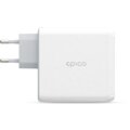 EPICO síťová nabíječka GaN, USB-A, 2x USB-C, 100W, bílá_748059447