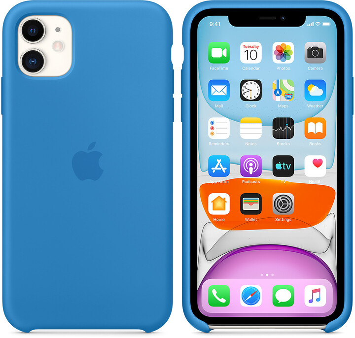 Apple silikonový kryt pro iPhone 11, modrá_796811778