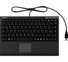 Keysonic ACK-540U mini klávesnice, touchpad, black, USB_793786568