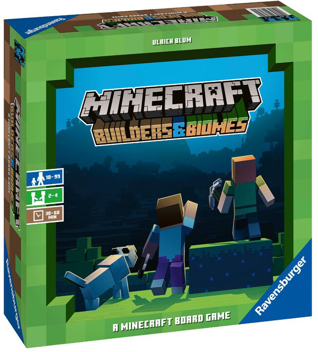 Desková hra Ravensburger Minecraft: Builders &amp; Biomes_1288649139
