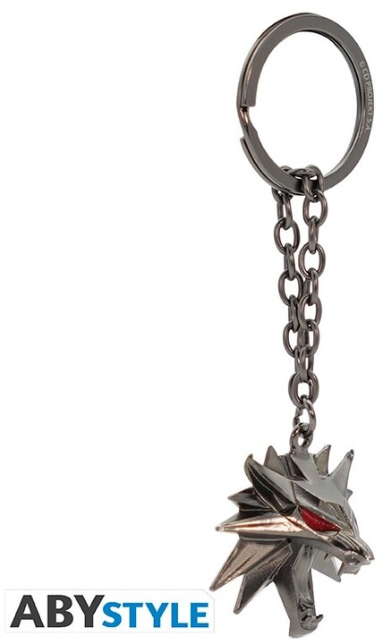 Klíčenka The Witcher - Wolf School Emblem_244323771