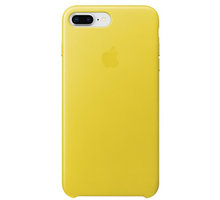 Apple kožený kryt na iPhone 8 Plus / 7 Plus, jasně žlutá_1586445921