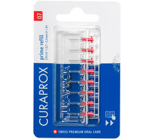 Mezizubní kartáček CURAPROX CPS07 prime refill, 8ks, červená