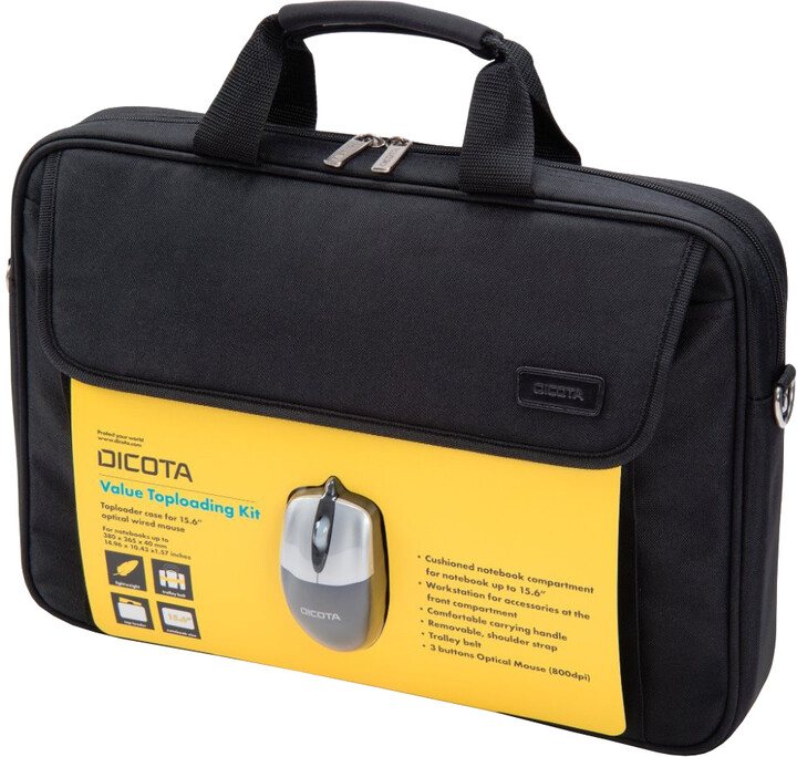 DICOTA Value Toploading Kit 15.6