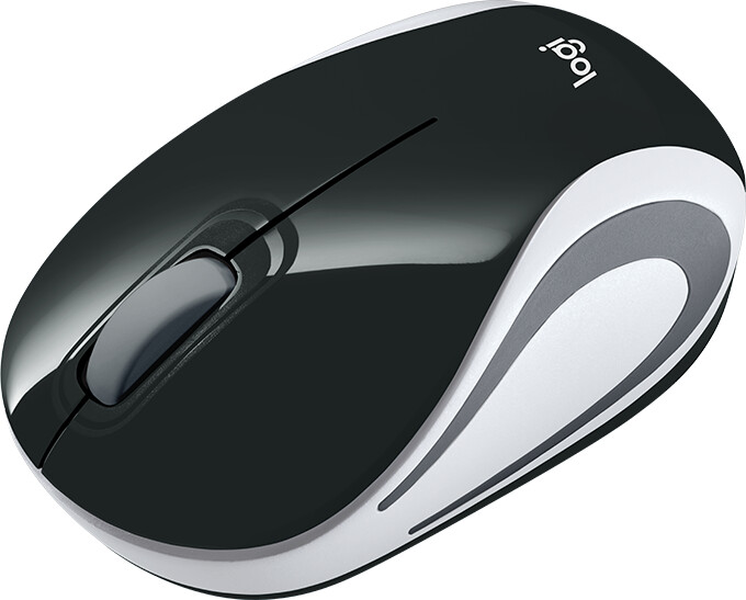 Logitech Wireless Mini Mouse M187, černá_929080043