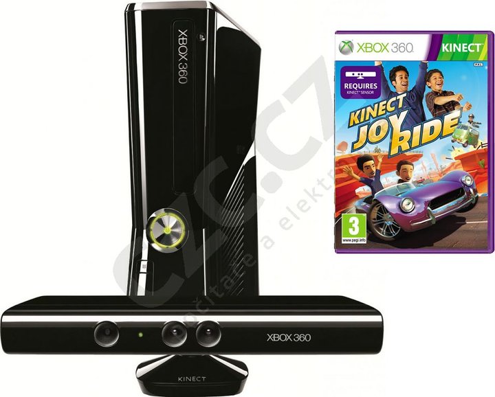 XBOX 360 Kinect Bundle 4GB + Kinect Joy Ride CZC.cz