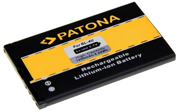 Patona baterie pro Nokia BL-4U 1200mAh 3,7V Li-Ion_1581088909