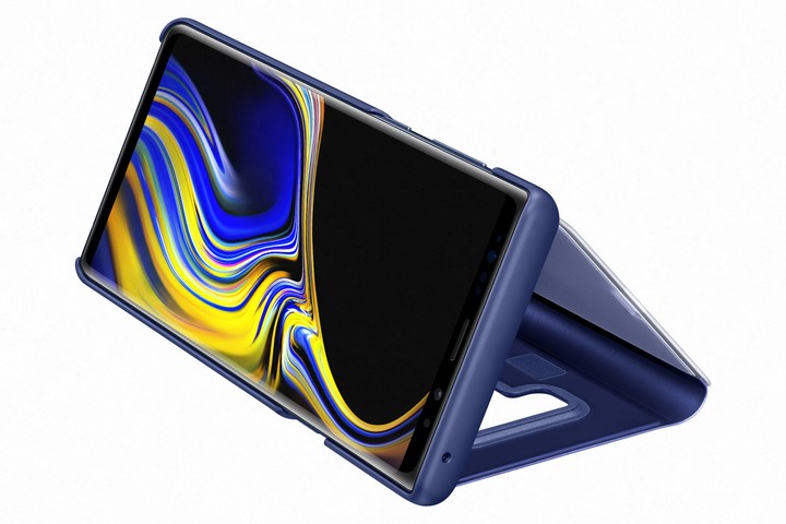 Samsung Galaxy Note 9 flipové pouzdro Clear View se stojánkem, modré_884342110