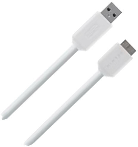 Belkin kabel Micro-B to USB 3.0, 0,9 m, bílá_665168859
