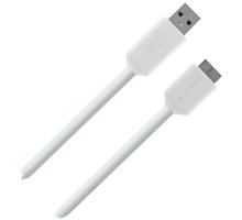 Belkin kabel Micro-B to USB 3.0, 0,9 m, bílá_665168859