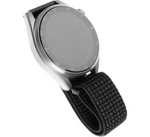 FIXED nylonový řemínek s Quick Release 20mm pro smartwatch, černá_1525235148