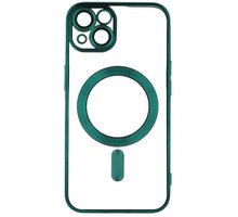 C.P.A. silikonové TPU pouzdro Mag Color Chrome pro iPhone 15 Pro Max, zelená_207959380