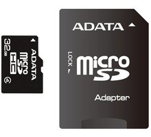 ADATA Micro SDHC 32GB Class 4 + adaptér_1812362951