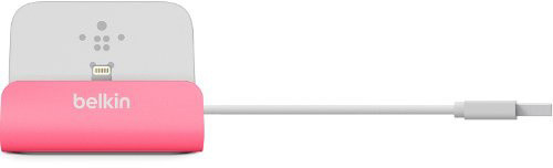 Belkin Lightning Docking Station ChargeSync pro Apple iPhone 5, 5s, 6, 6+, 6S, SE, růžová_1807664734