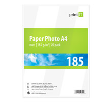 PRINT IT Paper Photo A4 185 g/m2 Mate 20ks_1496920701