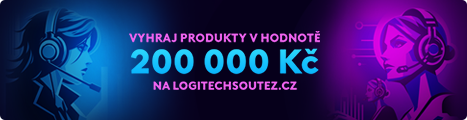 Logitech vyhraj produkty 200 000 Kč