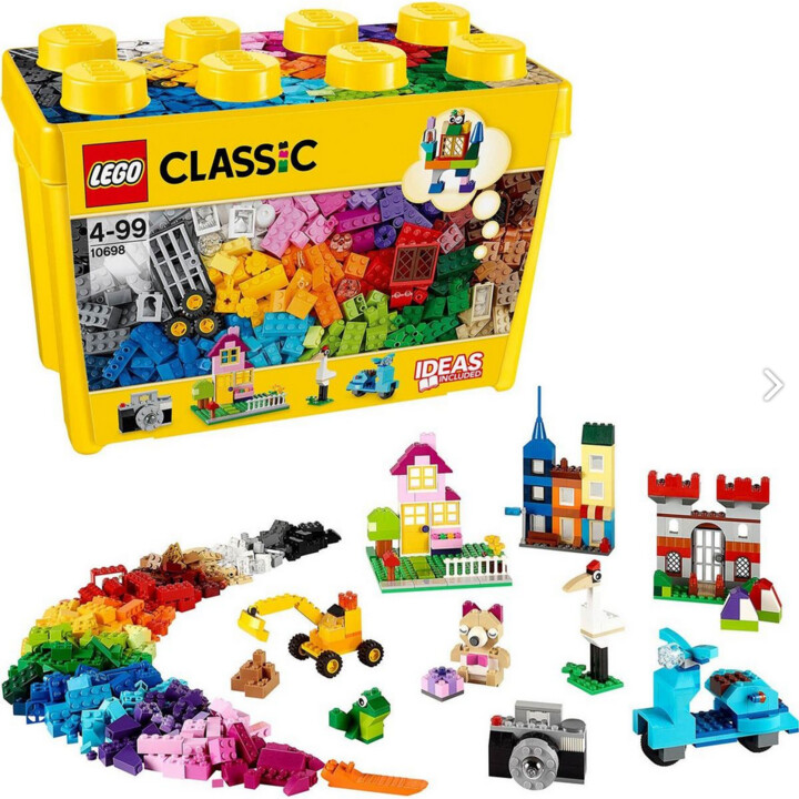 Extra výhodný balíček LEGO® Classic 10698 Velký kreativní box a 11023 Zelená podložka na stavění_1201172631