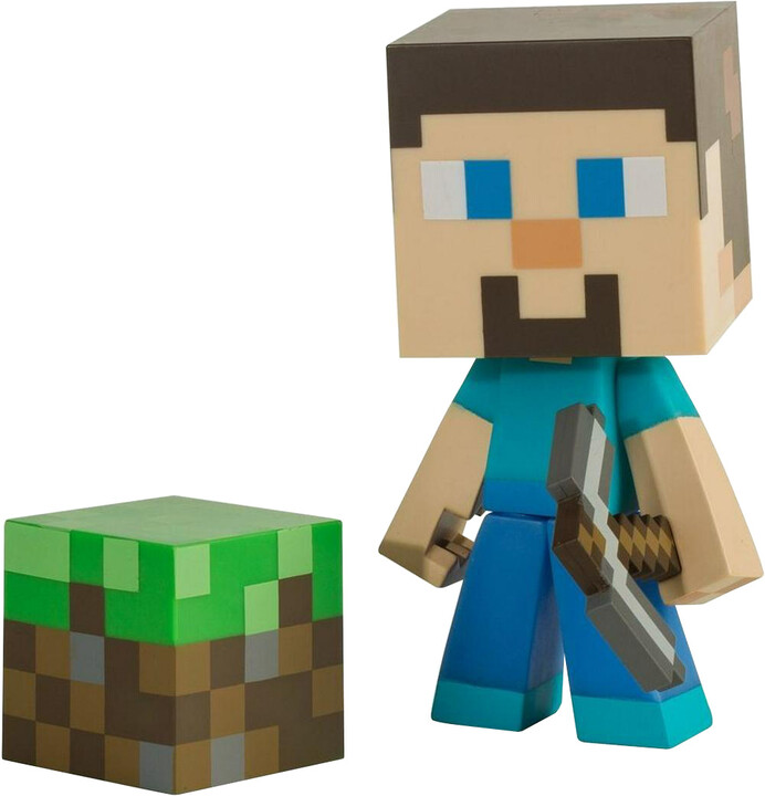 Figurka Minecraft - Steve 6 s krumpáčem_885516438