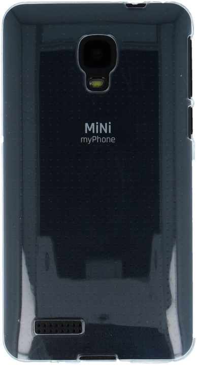 myPhone silikonové pouzdro pro Mini, transparentní bílá_1328079536