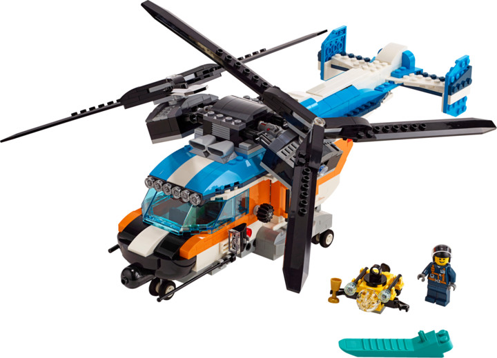 LEGO® Creator 3v1 31096 Helikoptéra se dvěma rotory_1008602413