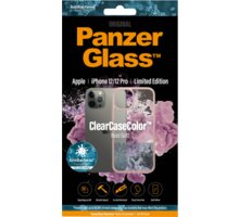 PanzerGlass ochranný kryt ClearCase pro iPhone 12/12 Pro, antibakteriální, růžová_534280552