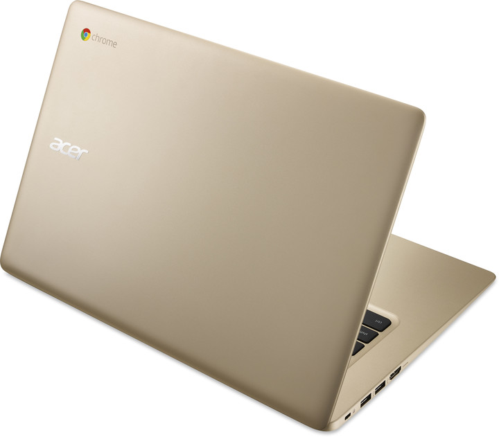 Acer Chromebook 14 celokovový (CB3-431-C5PK), zlatá_2091104896