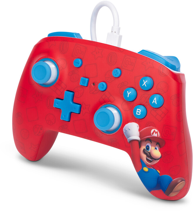 PowerA Enhanced Wired Controller, Woo-hoo! Mario (SWITCH)_122932953