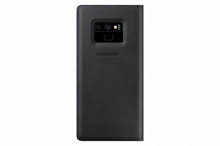 Samsung Galaxy Note 9 kožené flipové pouzdro, černé_1245940613