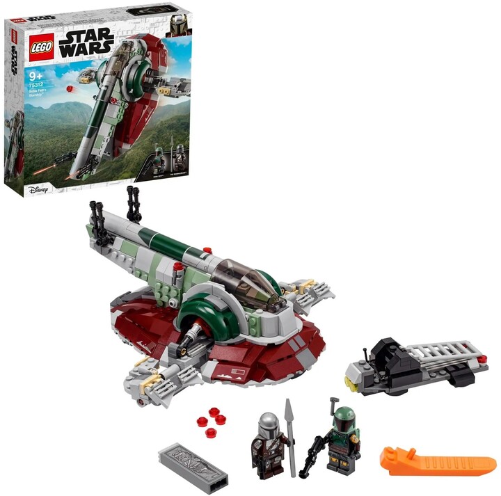 Extra výhodný balíček LEGO® Star Wars™ 75326 Trůnní sál, 75312 Boba Fett a jeho loď_76231273