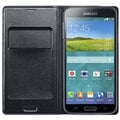 Samsung flipové pouzdro s kapsou EF-WG900B pro Galaxy S5, černá_2143789777