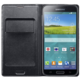 Samsung flipové pouzdro s kapsou EF-WG900B pro Galaxy S5, černá
