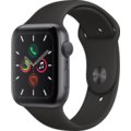 Apple Watch Series 5 GPS, 44mm Space Grey Aluminium Case with Black Sport Band - S/M &amp; M/L_820659895