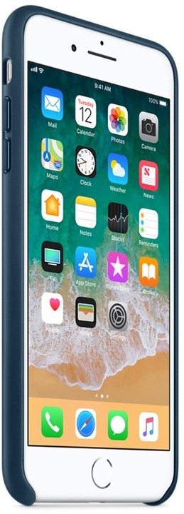 Apple kožený kryt na iPhone 8 Plus / 7 Plus, vesmírně modrá_1268397269