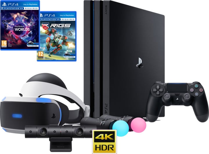 ps4 pro vr set