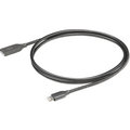 eSTUFF kovový datový kabel Lightning, MFI, 0.5m, šedá_217905258