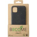 CellularLine kompostovatelný eko kryt Become pro Apple iPhone 11, černá_1271602642