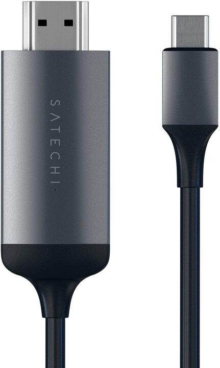 Satechi Type-C to 4K HDMI kabel, šedá_1374649297