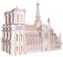 Stavebnice Woodcraft - Katedrála Notre-Dame, dřevěná_1684070857