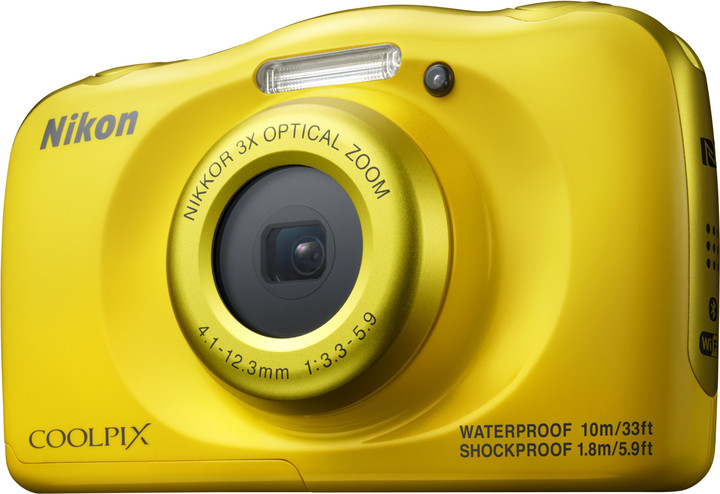 Nikon Coolpix W100, žlutá + Backpack kit_194019888