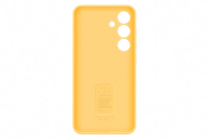 Samsung silikonový zadní kryt pro Galaxy S24, žlutá_1798282330