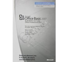 Microsoft Office Basic 2007 CZ OEM_1054000645