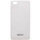 EPICO pružný plastový kryt pro Huawei P8 Lite RONNY GLOSS - bílý transparentní