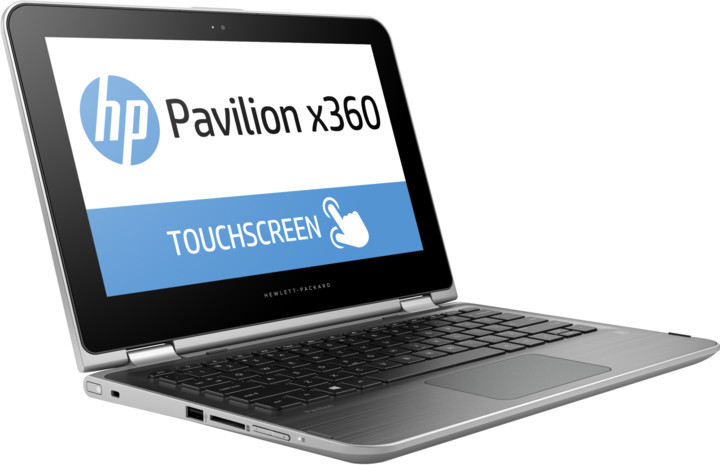 HP Pavilion x360 11 (11-k003nc), stříbrná_615684573