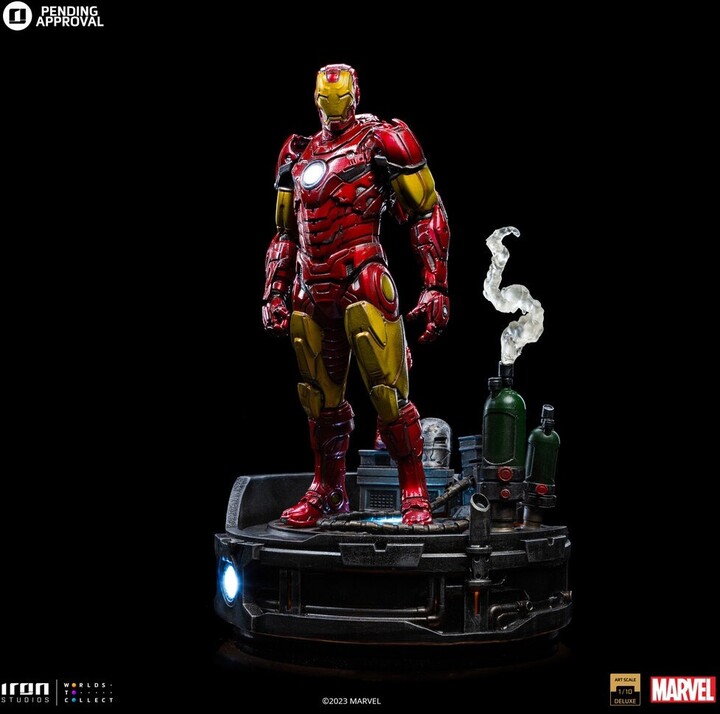 Figurka Iron Studios Marvel Comics: Iron Man Unleashed Deluxe, Art Scale 1/10_226596672