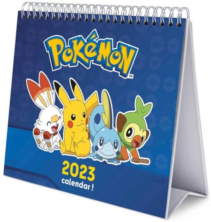 Kalendář 2023 Pokémon - Deluxe, stolní_1296503732