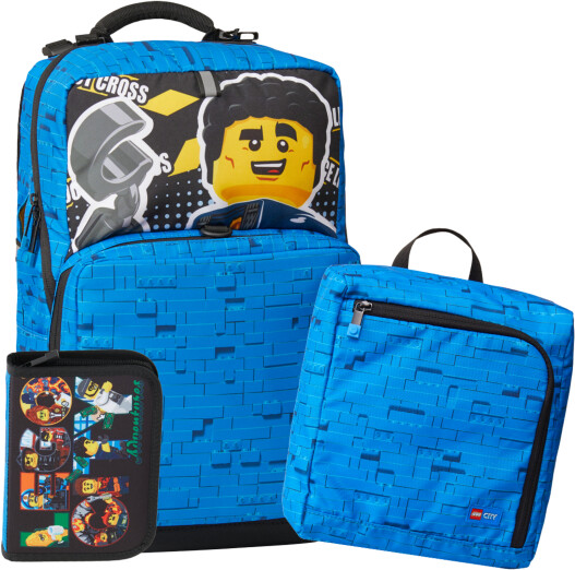 Batoh LEGO CITY Police Adventure Optimo Plus, školní set, 20L_816723147
