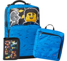 Batoh LEGO CITY Police Adventure Optimo Plus, školní set, 20L_816723147